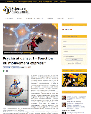 psiche e danza